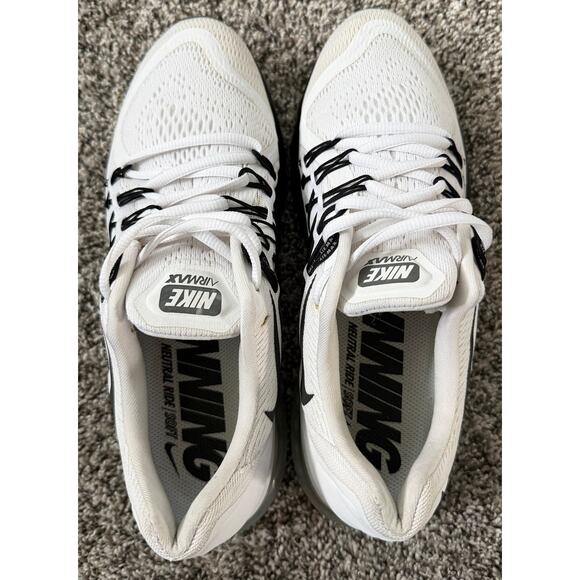Nike Air Max 2015 White/Black knit men\'s size 8 main image 6
